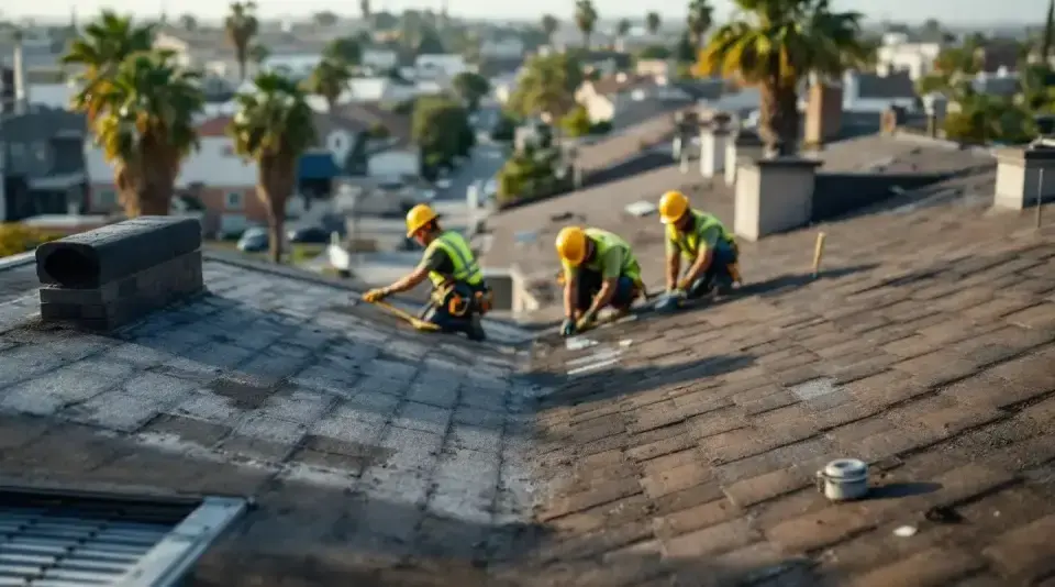 roofing contractor in Fullerton, CA